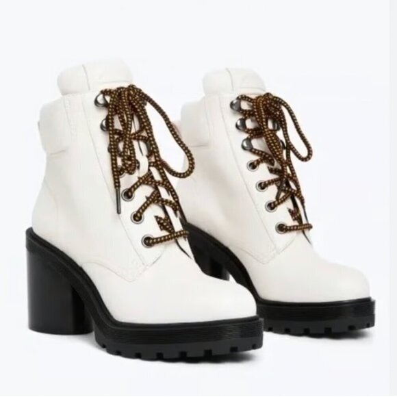 Marc‎ Jacobs Crosby Ankle Hiking Leather Boots 7.5 37.5 - Picture 14 of 16